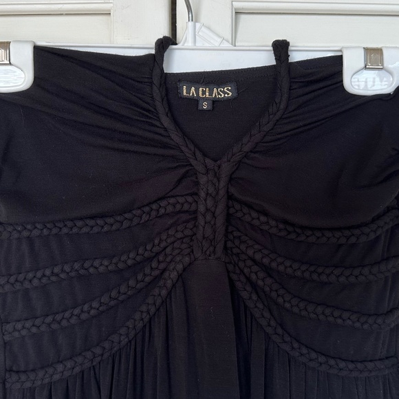 (NWOT) VINTAGE  WOMEN'S  LA CLASS SLEEVELESS EVENING GOWN, SIZE: SMALL - Picture 2 of 13